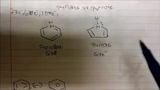Why Pyrrole and Pyridine are Aromatic ?