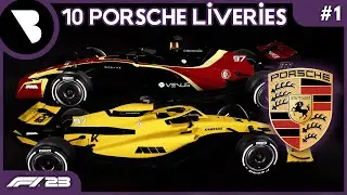 F1 23 - PORSCHE LIVERY IDEAS - #1