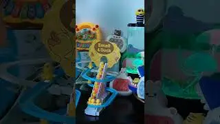 DUCKS ROLLER COASTER TOYS #pushgame #jellyfish #viralvideo #trending #asmr #satisfying #shorts #fyp