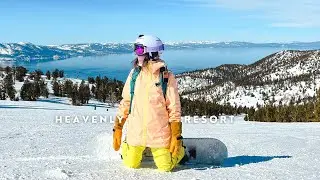 snowboarding heavenly resort