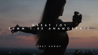 Great Joy 50mm 1.8x anamorphic test shoot