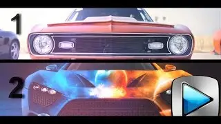 Два видео в 1-ом кадре (Видео коллаж)