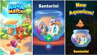 New Aquarium Alert! Aqua Match Santorini Tour Full Story
