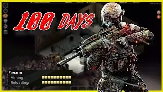 I Survive 100 Days as an Overpowered Soldier in Project Zomboid