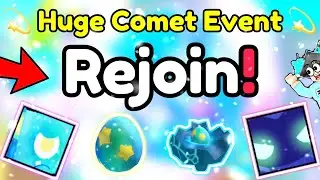 NEW! 🥳🌠 *HUGE COMET EVENT* IS READYYY In Pet Simulator X! (LEAKS) 💫
