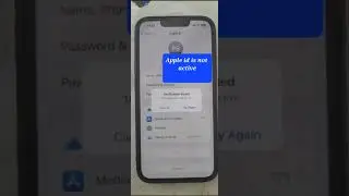 How To Fix This Apple ID is Not Active 2023 | Fix Apple ID is Not Active Issue