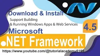 How to install net framework 4.5 | Microsoft dot net framework 4.5| .net framework error 4.5
