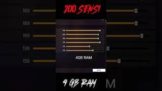 BEST SENSITIVITY FOR 4GB RAM AFTER UPDATE || FREE FIRE SENSITIVITY OB44
