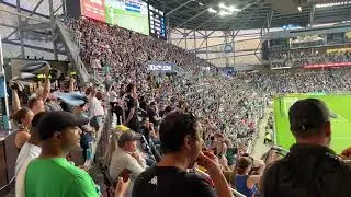Minnesota United corner kick