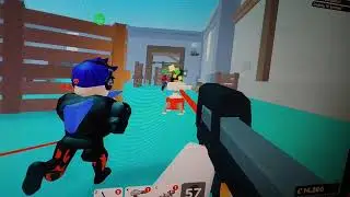 Roblox - Another big nuke 💥💥 explosion 💥💥 - Big Paintball fun