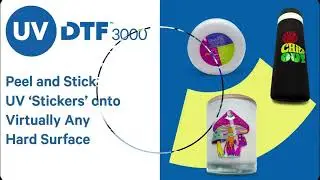 UNINET UV DTF 3000 The Best 17 inch roll fed UV Printer