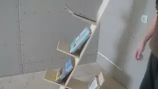 Напольная полка своими руками. DIY Shelf