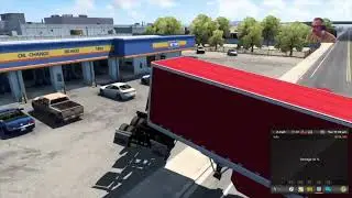 ATS glitch truck breakdancing