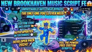 *NEW* BROOKHAVEN MUSIC PLAYER SCRIPT 😱 FE SOUNDS!