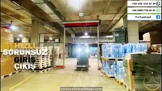 Hızlı Pvc Sarmal Branda Kapı - Türkay Otomatik Kapı