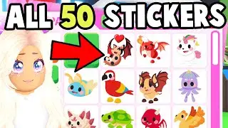 Collecting EVERY STICKER in Adopt Me!
