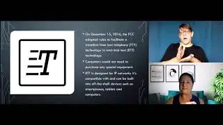 Real Time Text (RTT) Presentation video by Denise Corson