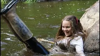 Treacherous mud (walk in leggings and transparent boots)
