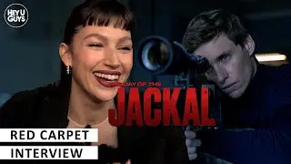Úrsula Corberó | The Day of the Jackal Premiere Interview | Eddie Redmayne | Frederick Forsyth