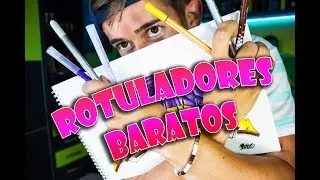 ¡Graffiti con MARCADORES BARATOS! - Reto