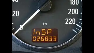 opel meriva - come togliere la scritta INSP quando si accende l'auto, valido per molte opel, reset