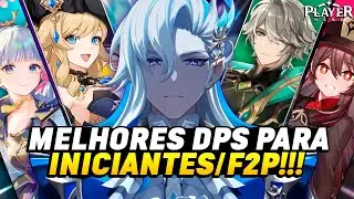 SAIBA OS MELHORES DPS PARA INICIANTES/JOGADORES F2P - GENSHIN IMPACT
