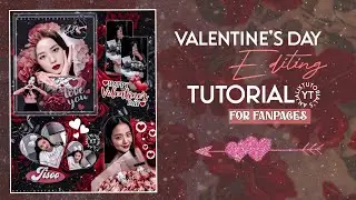 Valentine's day special ❣️✨||Editing Tutorial for Fanpages||By Anjalixtutorial's ❤️|| #jisso