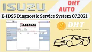 Guide install Isuzu Engine Diagnotis Service System E-IDSS  07.2021 | dhtauto.com