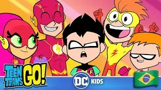 O Melhor de Flash, Kid Flash e Speedy | Teen Titans Go! em Português 🇧🇷 | 