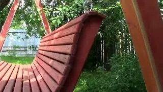 Садовые качели своими руками.Размеры.Garden swing do it yourself. Dimensions.