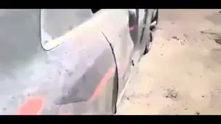 Брошенный Nissan Gtr в арабских эмиратах