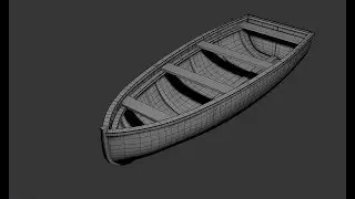 Modeling boat 3ds max tutorial final part