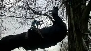 Обучающее Навеска подъема с переходом на спуск по перилам