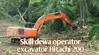 Skill jadi operator | Excavator Hitachi Zaxis 200 @SABARMOWER