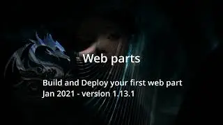 Sharepoint - web part - Build and Deploy first web part