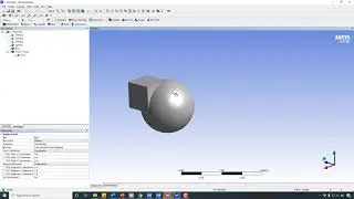 ANSYS Design Modeler tutorial - Use of Freeze command