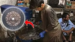 How to restore the old clutch plate in pk | 2024 | manufacturing the clutch plate