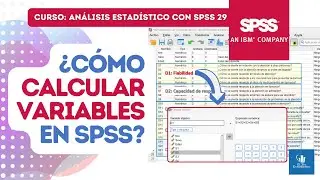 Cómo calcular variables en SPSS ✅| Curso de SPSS v 29