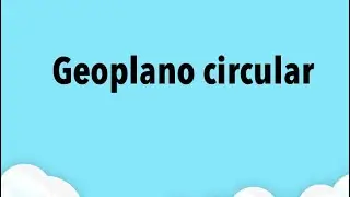 Geoplano circular. Matemáticas. Cuarto grado. Pág. 66