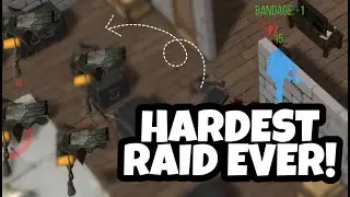 RAIDING MEHR DAD IRAN KRJ!! 4 DOUBLE BARRELED TURRETS!! Raiding Prey Day Survival