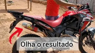 XRE 300 COM ESCAPE GRS NA CURVA DO COYOTE *Escape de cg 160