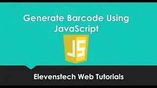 Generate Barcode using JavaScript