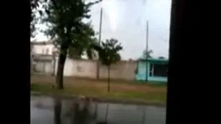 Tornado en Berazategui, Buenos Aires, Argentina (21 de febrero de 2014)