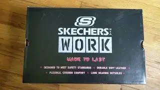 SKECHERS WORK Steel Toe shoes review
