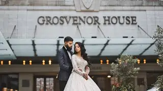 Best UK Punjabi Wedding Reception | 2021 | Hardev & Rita| Grosvenor House Hotel| Park Lane | London