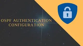 How to make simple/basic Ospf authentication