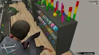 GTA 5 - Weed Shop Heist + Ten Star Escape [R.D.E. 4.0.3]