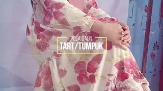 Pola Gaun Tart di Buku Kursus Menjahit 28 JAM