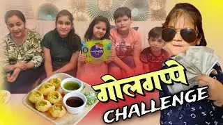 Golgappa Challenge with Janvi Mehta vlogs || Janvi Mehta ||Golgappa challenge || Creative Edge ||