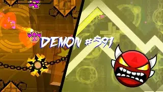 Rearmed by KrMaL | Road to 600 Demons | Geometry Dash